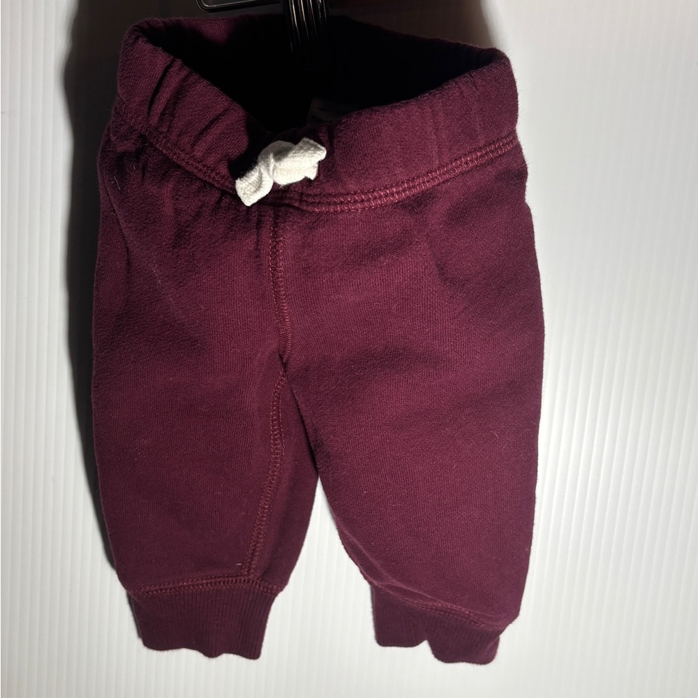 Carter's Kids Burgundy Joggers